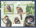 Comores - bloc YT n° 194 ** - Neuf sans charnière - les lémurs mangoustes -  2009