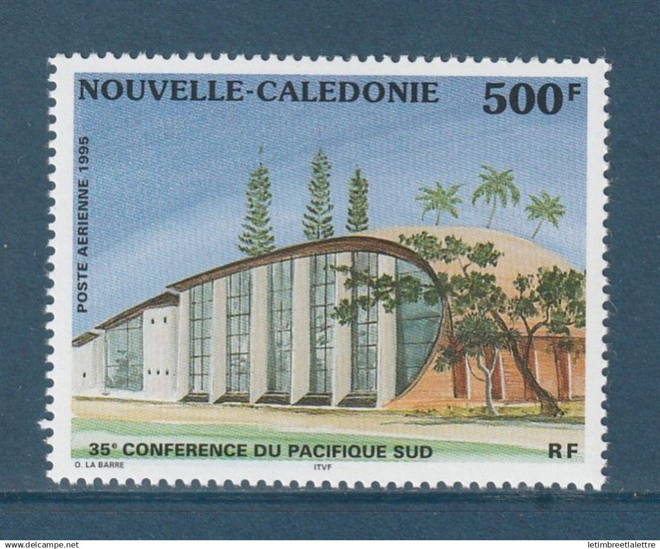 Nouvelle Calédonie - YT PA n° 328 ** - Neuf sans charnière - Poste Aérienne - 1995