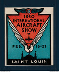 USA - vignette poste aérienne - meeting aérien de Saint Louis - Aircraft show - * neuf avec charnière - 1930