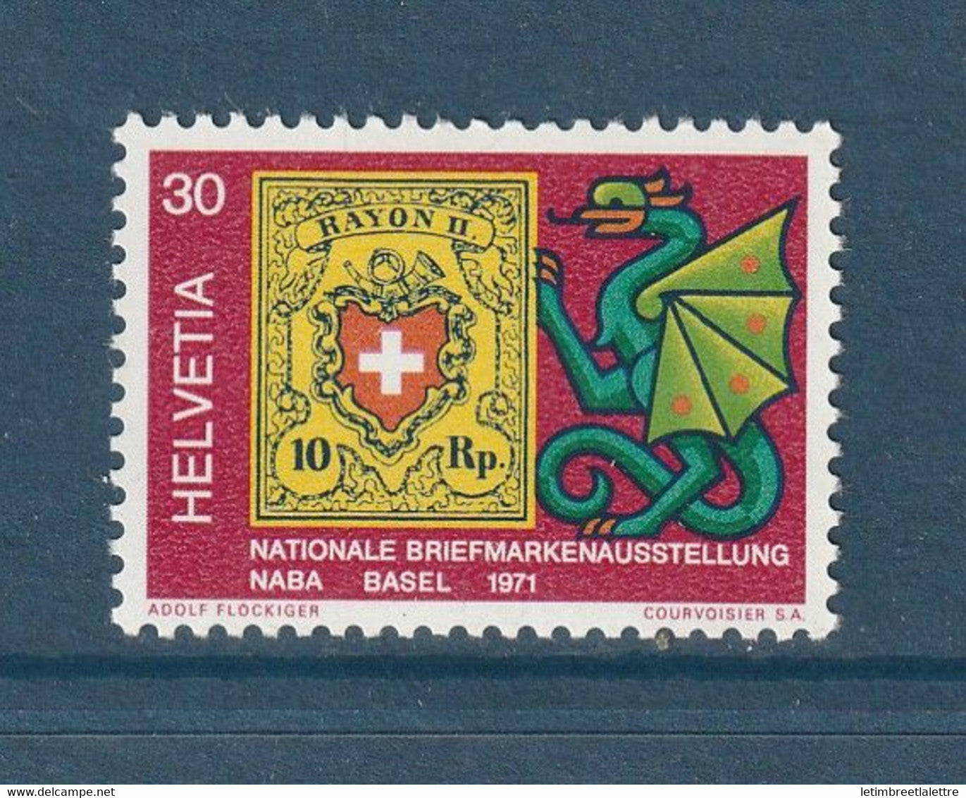 Suisse - YT n° 875 ** - Neuf sans charnière - 1971