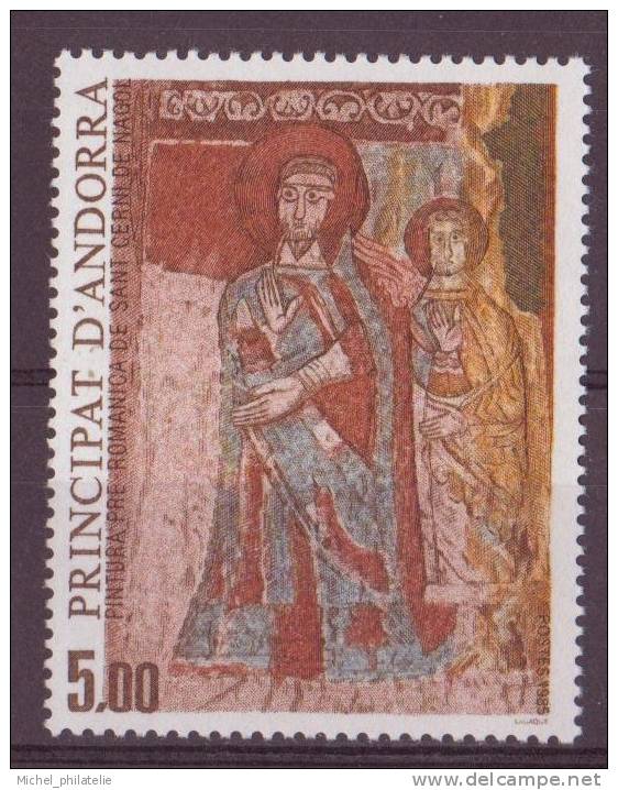 ANDORRE N° 344** NEUF SANS CHARNIERE PEINTURE