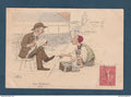 France - Carte postale illustrées Chagny - Ciri M'Siou ?... Zut.. cireur de chaussures -