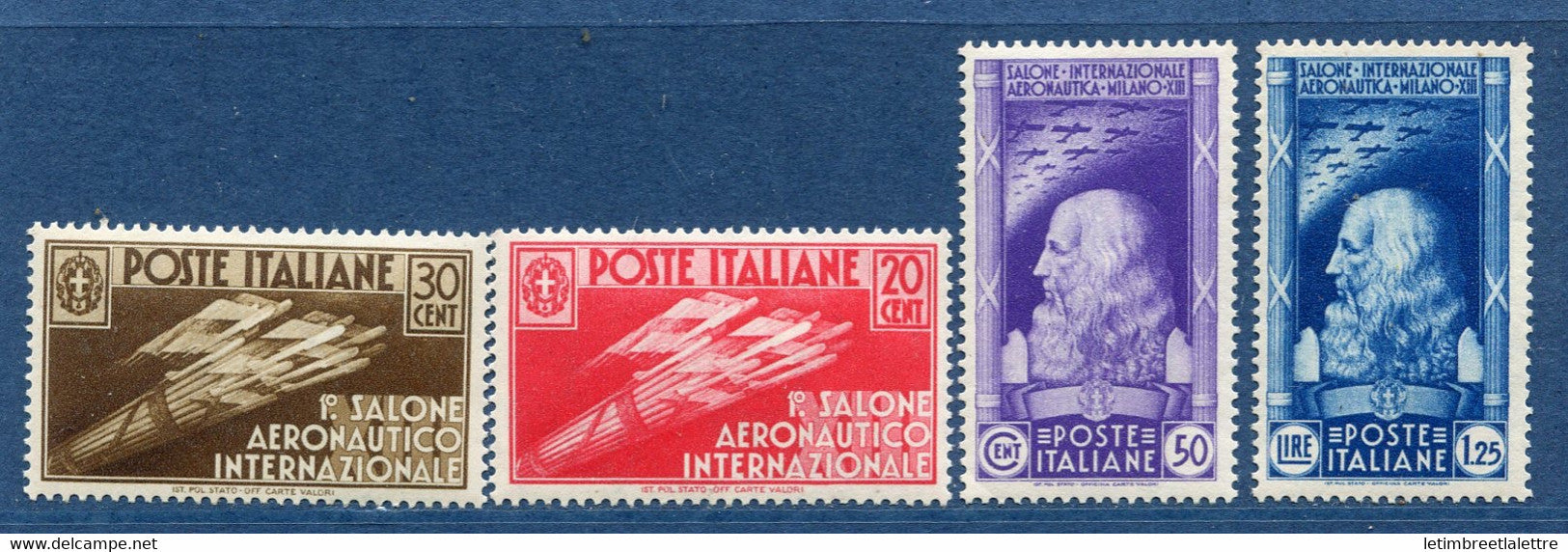 ⭐ Italie  - YT n° 364 à 367 ** - Neuf sans charnière - 1935 ⭐