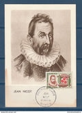 France - carte maximum - premier jour Jean Nicot - 1961