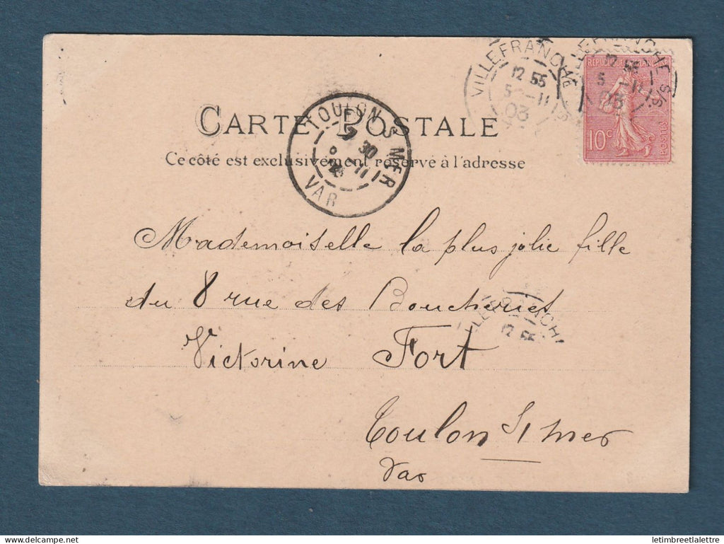 France - Carte Postale - Villefranche sur Saône - la Gare