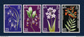 Nouvelles Hébrides - YT n° 362 à 365 ** - Neuf sans charnière - flores - 1973