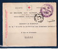 France - secours aux blessés militaires - croix rouge - franchise - siège central