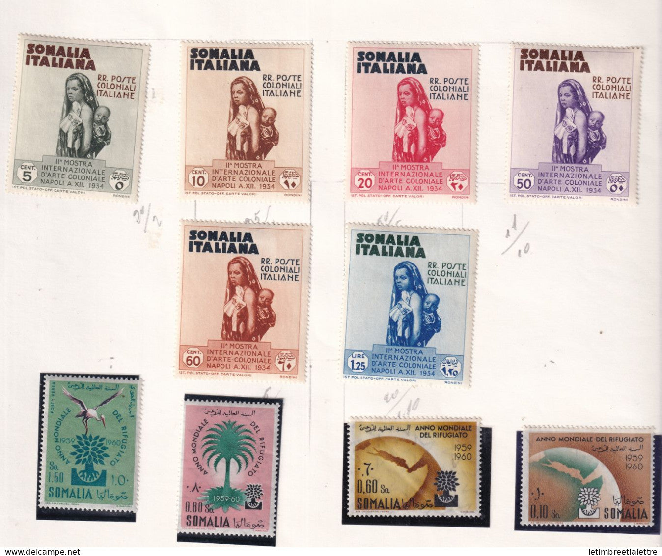 Italie - Colonie Italienne - Somalie - à la page - * neuf avec charnière