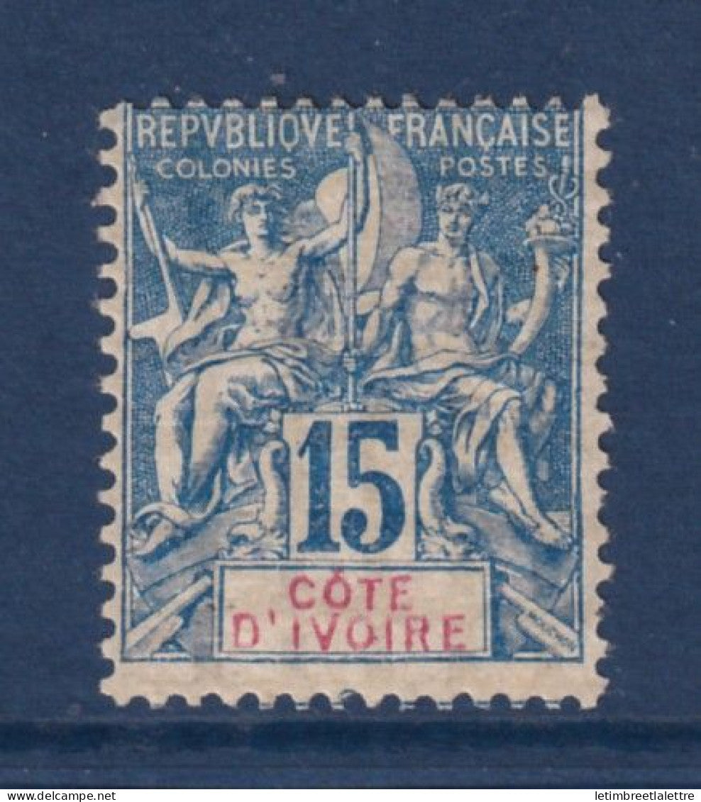 Côte d'Ivoire - YT n° 6 * - Neuf avec charnière - 1892 1899