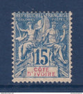Côte d'Ivoire - YT n° 6 * - Neuf avec charnière - 1892 1899