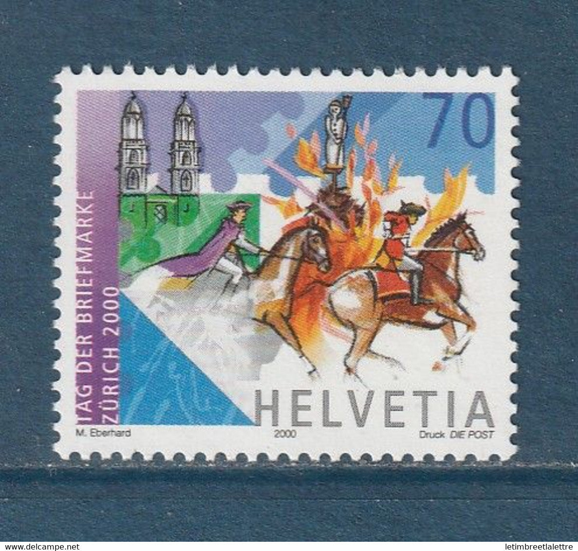 Suisse - YT n° 1668 ** - Neuf sans charnière - 2000