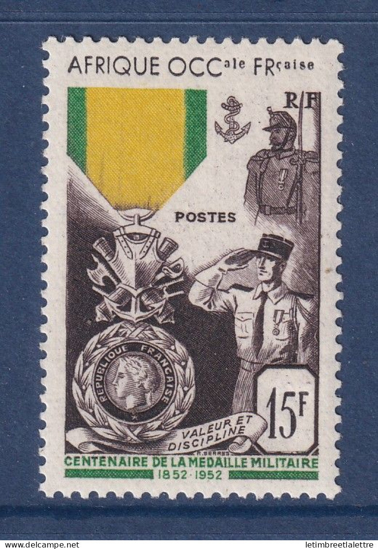 AOF - YT n° 46 * - Neuf avec charnière - 1952