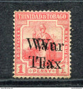 Trinité - N° 100a * - Neuf avec charnière - Variété : Surcharge double