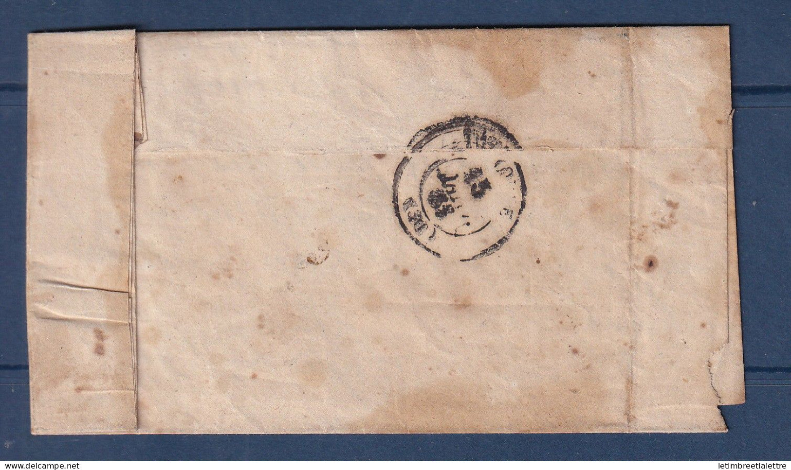France - YT n° 14 A pour Toulouse - le 13 Janvier 1863