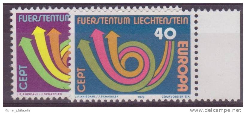 ⭐ Liechtenstein - YT n° 532 et 533 ** - neuf sans charnière ⭐