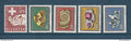 Suisse - YT n° 606 à 610 ** - Neuf sans charnière - 1958