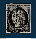 France - YT n° 3 - Oblitéré - Gray ( Haute Saône ) - 1849