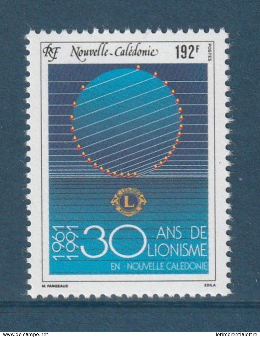 Nouvelle Calédonie - YT n° 621 ** - Neuf sans charnière - 1991