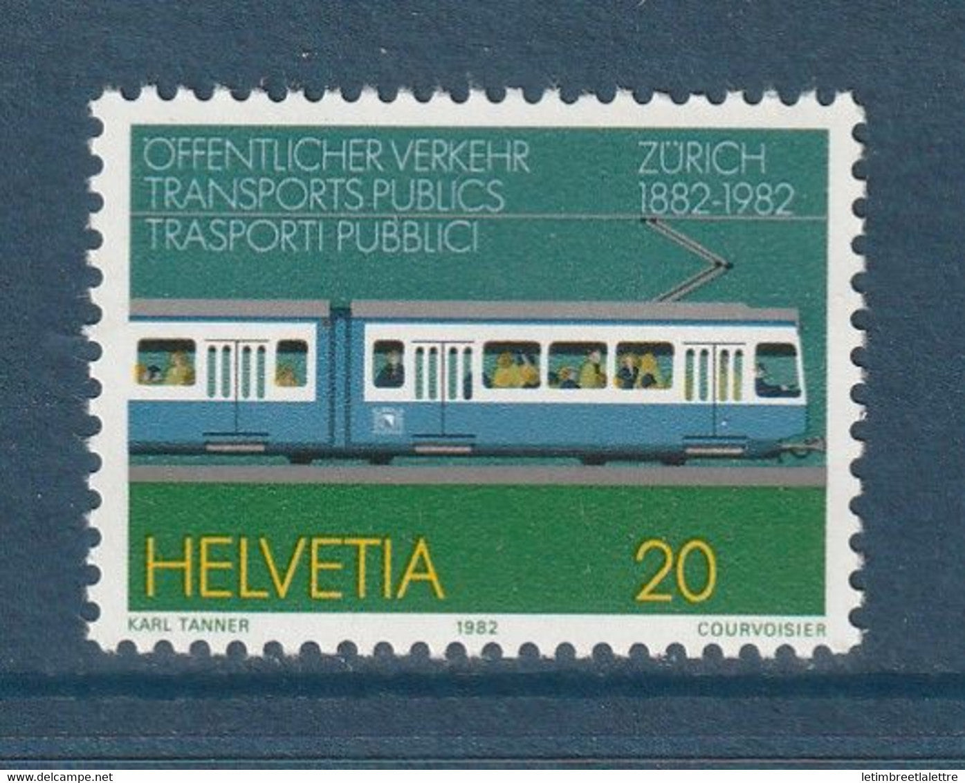 Suisse - YT n° 1161 ** - Neuf sans charnière - 1982