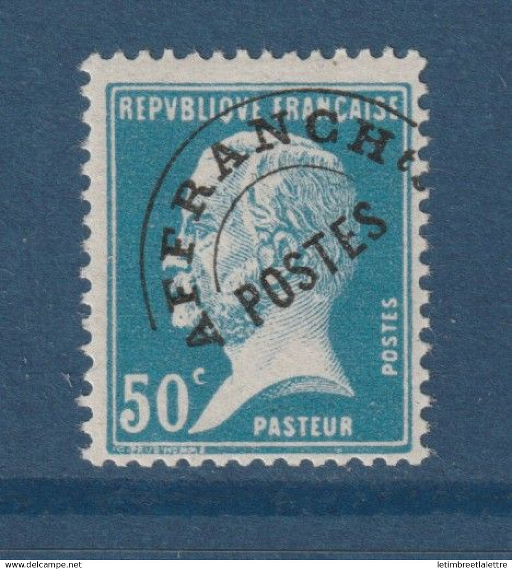 France - préoblitérés - YT n° 68 *  - neuf avec charnière - visible en boutique