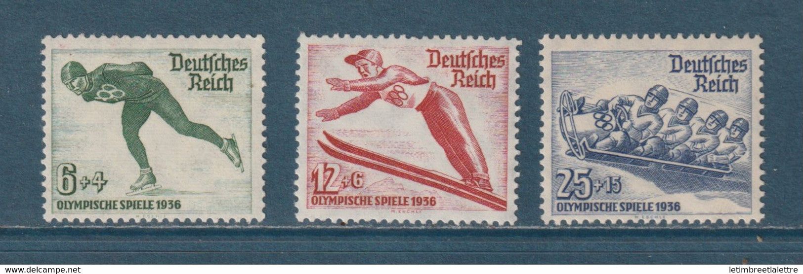 ⭐ Allemagne - YT n° 559 à 561 ** - Neuf sans charnière - 1935 ⭐