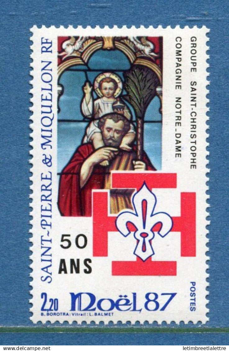 Saint Pierre et Miquelon - YT n° 483 ** - Neuf sans charnière - 1987