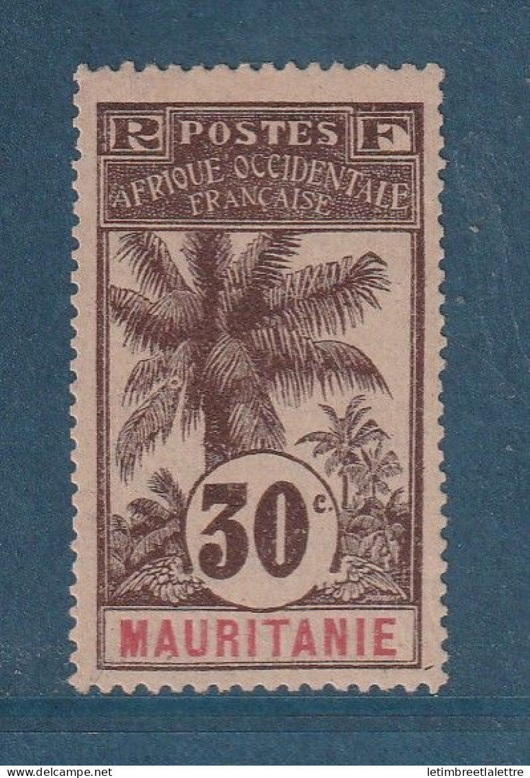 Mauritanie - YT n° 8 * - Neuf avec charnière - 1906