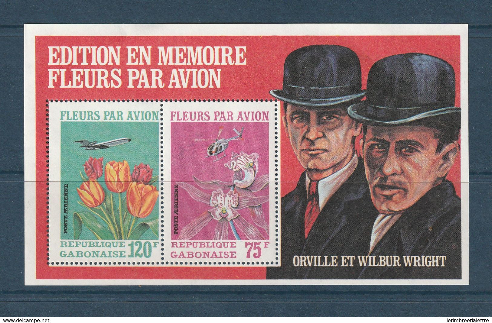 Gabon - Bloc - Poste Aérienne - YT n° 116 et 117 ** - neuf sans charnière - 1971