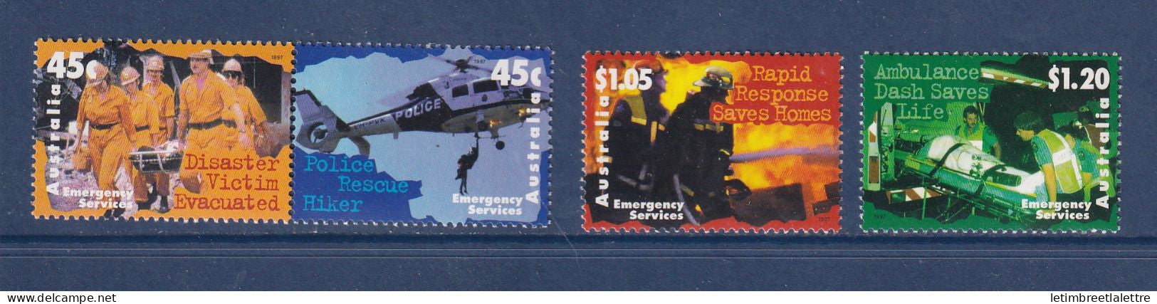 Australie - YT n° 1600 à 1603 ** - neuf sans charnière - 1997