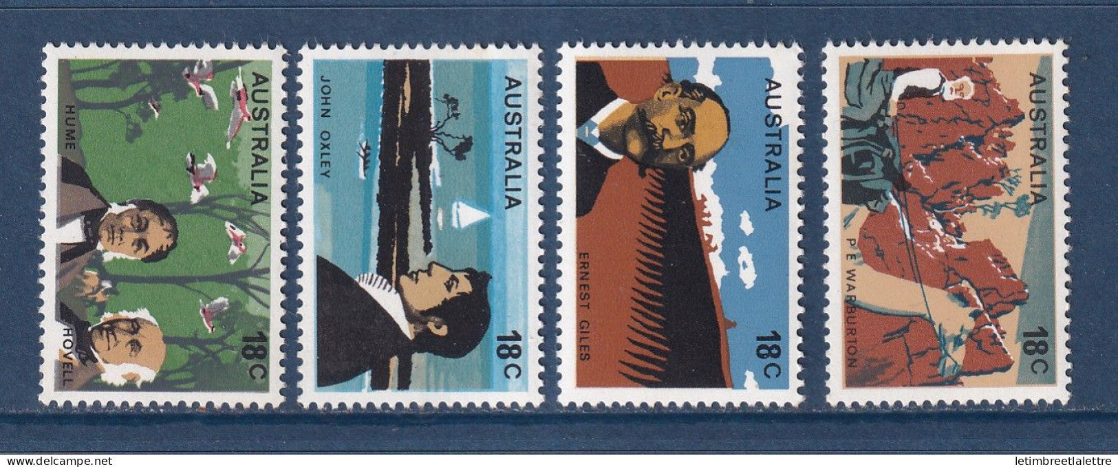 Australie - YT n° 584 à 587 ** - Neuf sans charnière - 1976