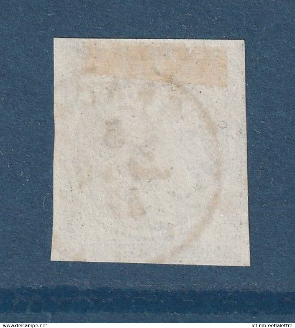 France - YT n° 3 - Oblitéré du 5 Janvier 1849 - Graçay ( Cher )