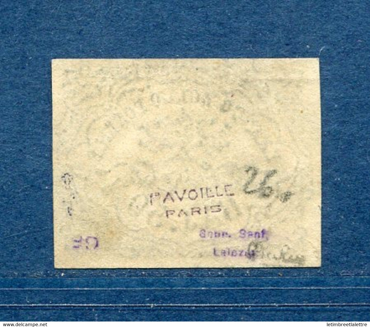 Italie - Eglise - YT n° 10 A - Oblitéré - timbre authentique - Signé - certificat maison possible - 1852 / 1864