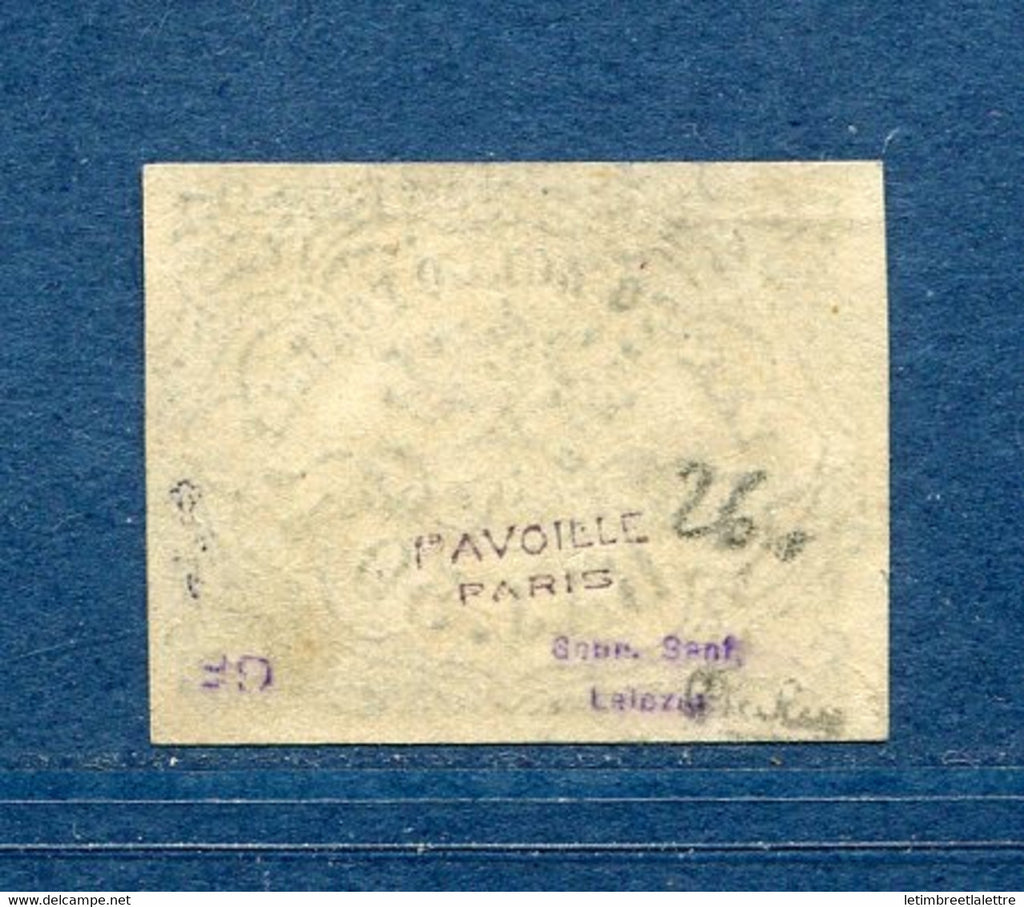 Italie - Eglise - YT n° 10 A - Oblitéré - timbre authentique - Signé - certificat maison possible - 1852 / 1864
