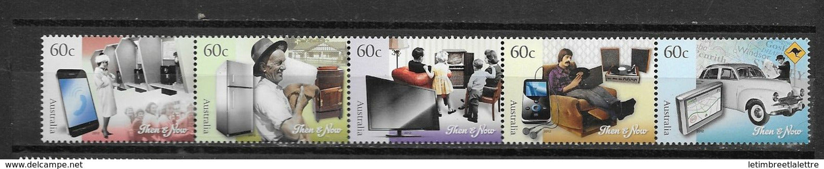Australie n 3549 à 3553**                                                                                 **