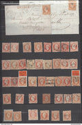 France Variété Obliération Petit chiffre, N° 16 avec de nombreuses oblitérations, Très Jolie