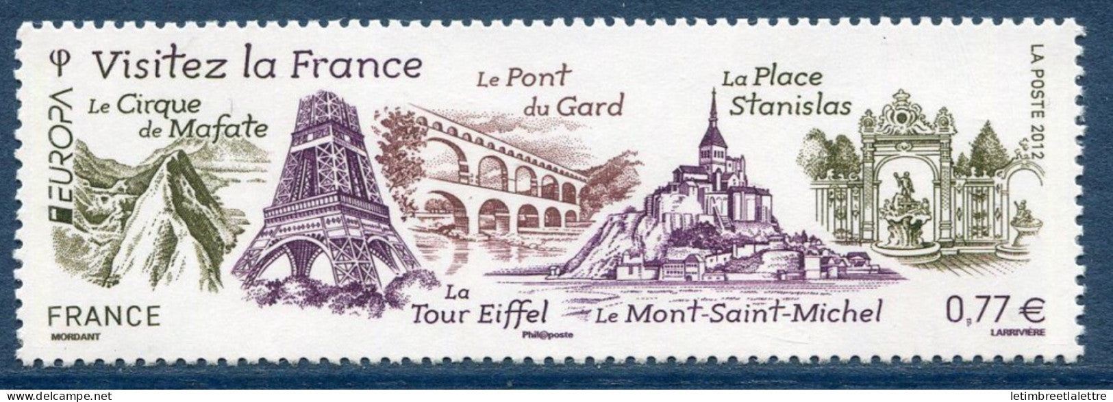 France - YT n° 4661 ** - neuf sans charnière - 2012