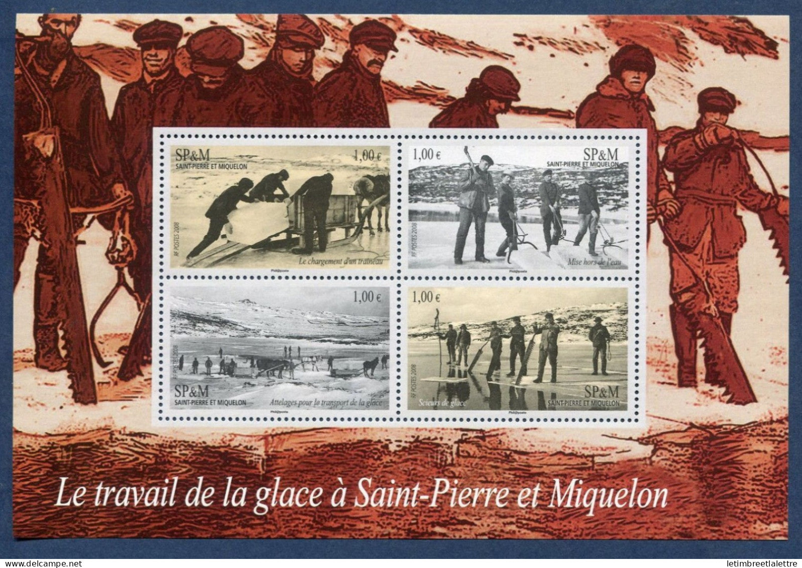Saint Pierre et Miquelon - bloc YT n° 13 ** - Neuf sans charnière - 2008