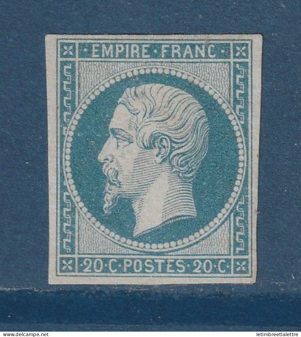 France - YT n° 14 ( * ) - neuf sans gomme - 1853