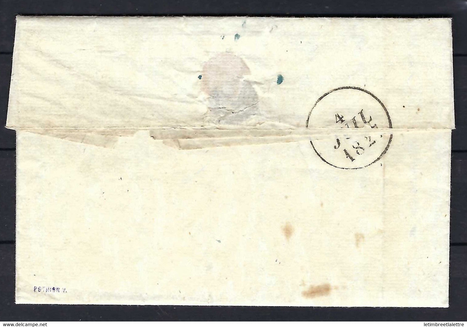 France - Châtillon / Montrouge - très belle double cursive en 1827 - superbe - indice 15