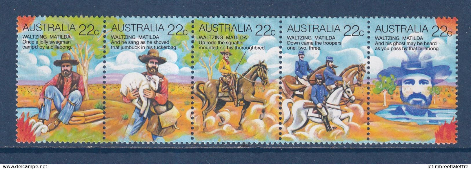 Australie - YT n° 699 à 702 ** - Neuf sans charnière - 1980