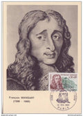 France - carte maximum - premier jour Mansart - 1966