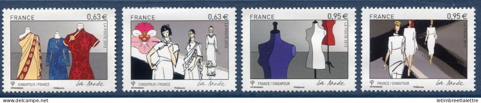 France - YT n° 4824 à 4827 ** - neuf sans charnière - 2013