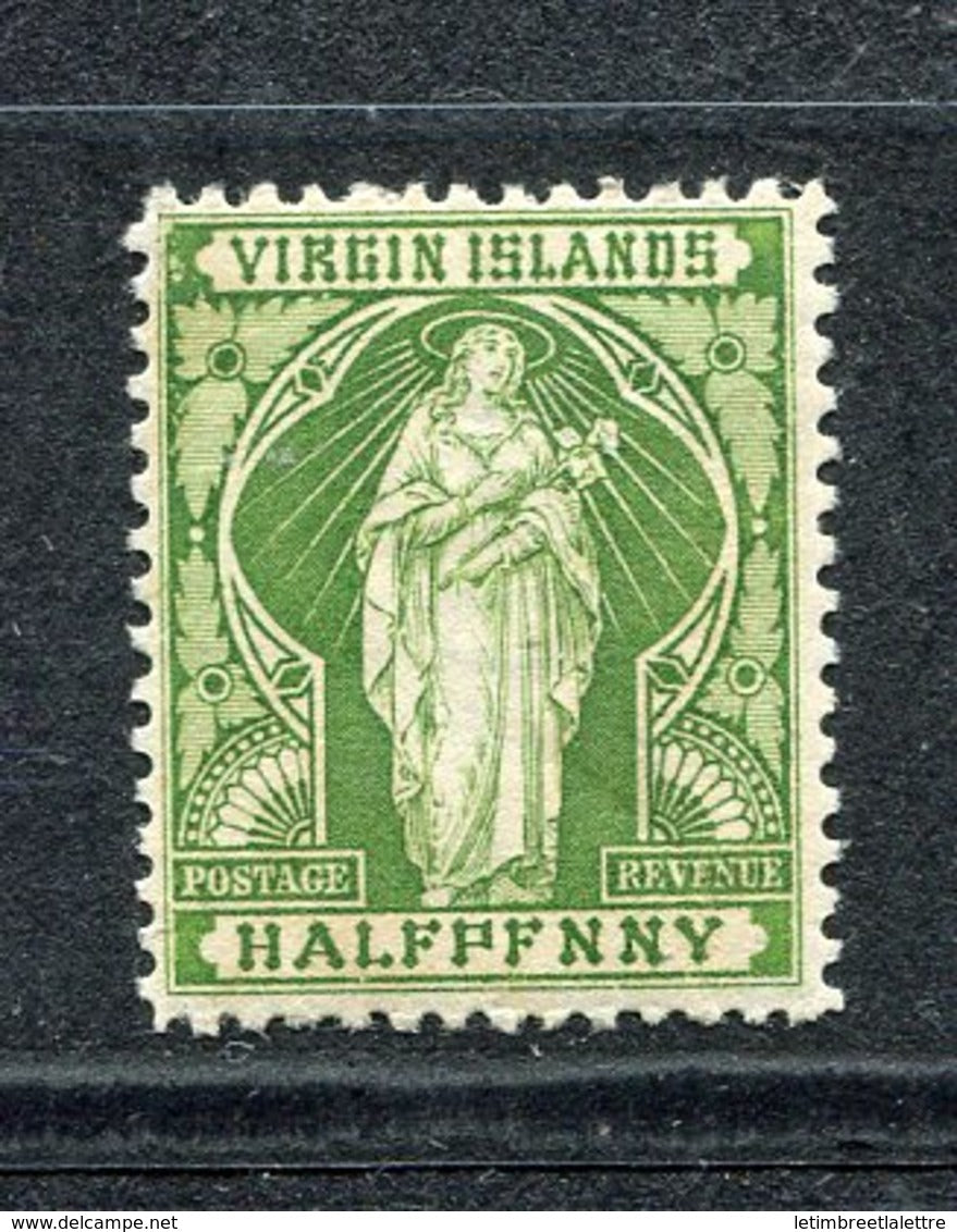 Vierges - N° 20b * - Neuf avec charnière - Erreur : Penny