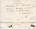 Bouchain, Nord du Bouchain, manuscrit 26 Janvier 1707