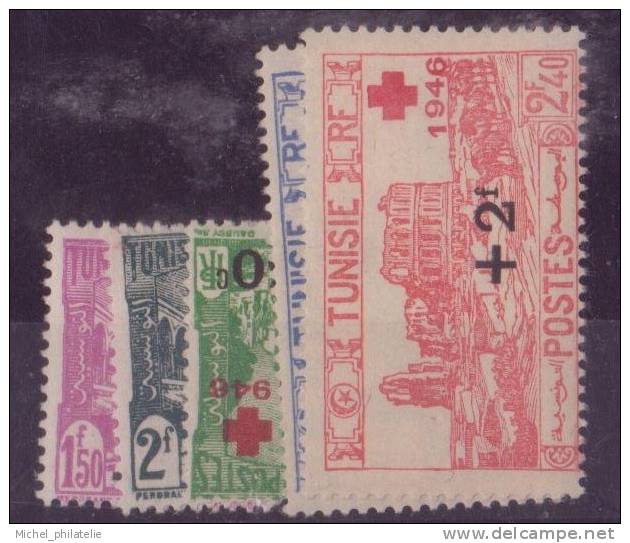 TUNISIE N° 305/09* NEUF AVEC CHARNIERE