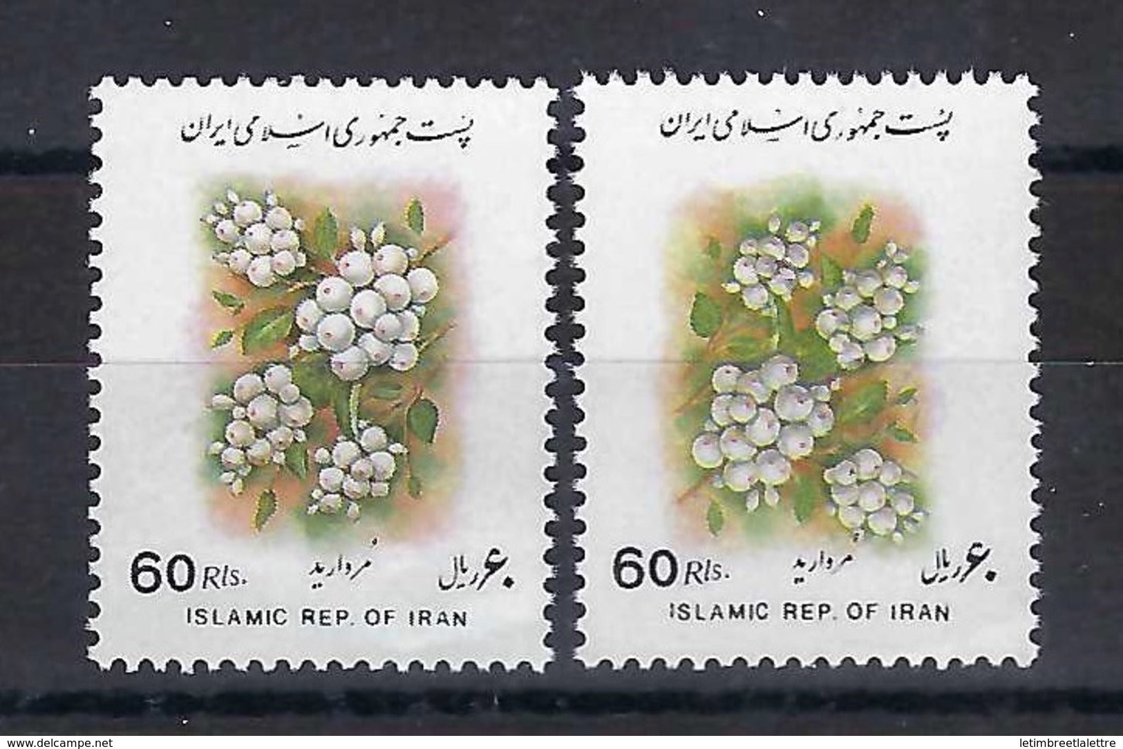 ⭐ Iran - Variété - N° 2349 ** - Neuf sans charnière - Centre renversé - RARE ⭐