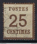 France, Alsace Lorraine, N° 7 Oblitéré
