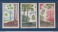 Gabon - YT n° 220 à 222 ** - Neuf sans charnière - Arbres - 1967