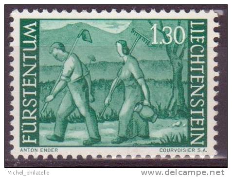 ⭐ Liechtenstein - YT n° 348 A ** - neuf sans charnière ⭐