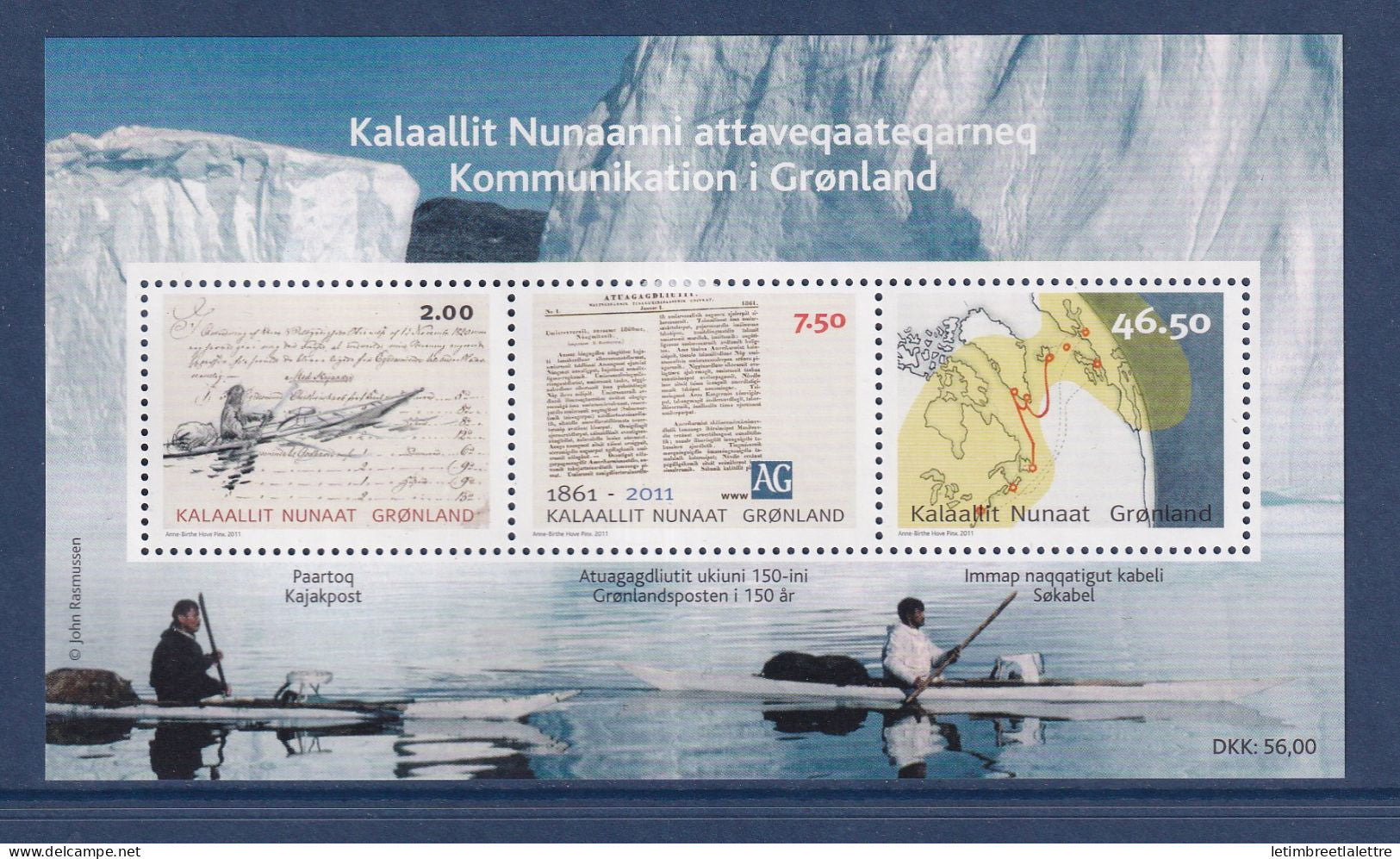 Groenland - bloc YT n° 52 ** - neuf sans charnière - 2011